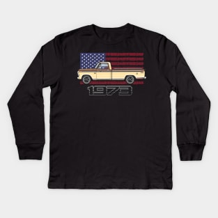 1973 usa Kids Long Sleeve T-Shirt